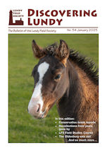Discovering Lundy 2025 front cover