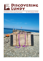 Discovering Lundy 2026 front cover