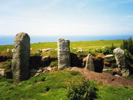 Early Christian Burial Stones at Beacon Hill